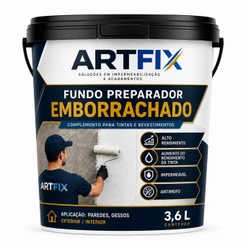 QUEIMA DE ESTOQUE Fundo Preparador de Parede 3,6L ARTFIX - Fortifica Paredes Soltas - Envio Imediato