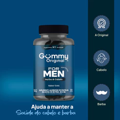 Gummy Original For Men Black Sabor Cola
