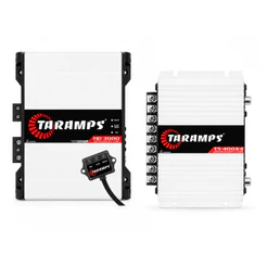 Kit Amplificador Taramps HD3000 3000W + TS400 4 Canais 400W RMS 2 Ohms Som Automotivo Completo