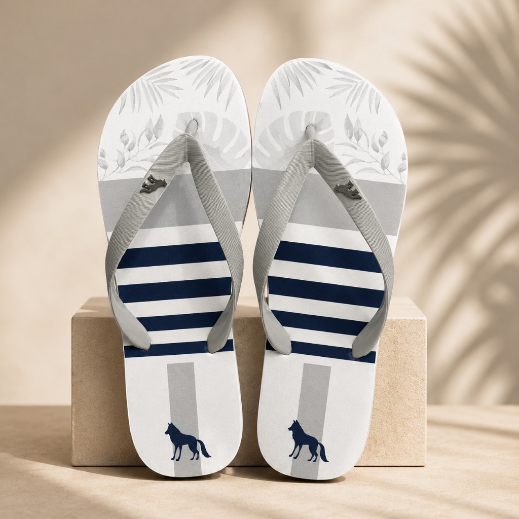 Chinelo Masculino Acos Lobo Elite Super Confortável Macio Sola Antiderrapante Lançamento 2026