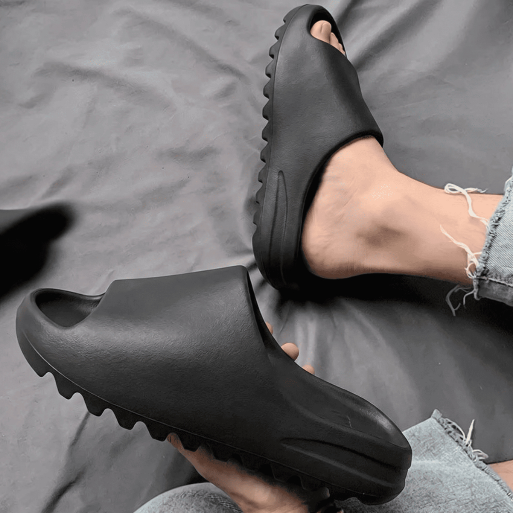 Chinelo Masculino Nuvem Slide Ortopédico Macio Confortável Anatômico Alto