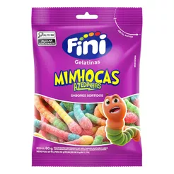 Fini Minhocas Cítricas 80g