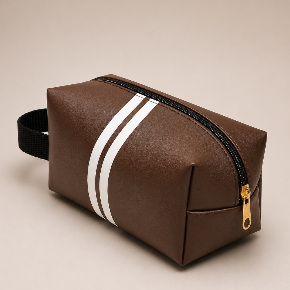 Necessaire Porta Objetos Viagem Academia com Zíper
