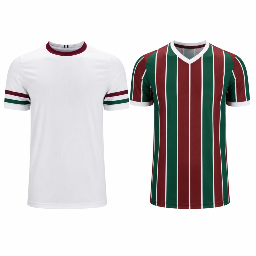 F.L.U -  Camisa Estilo Esportiva Time do RJ