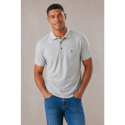 Polo Piquet Texturizada Premium Polo Wear Mescla Claro