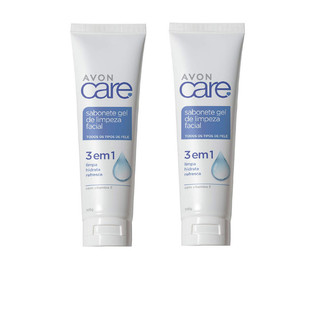 Gel de Limpeza Facial Avon Care Kit com 2