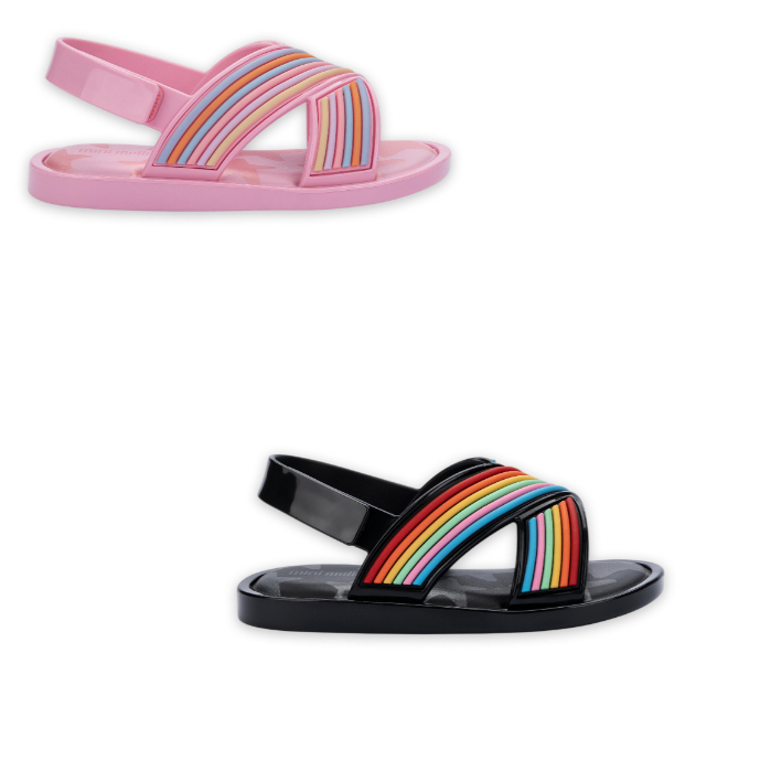 Sandália Mini Melissa Rainbow Baby - 38117