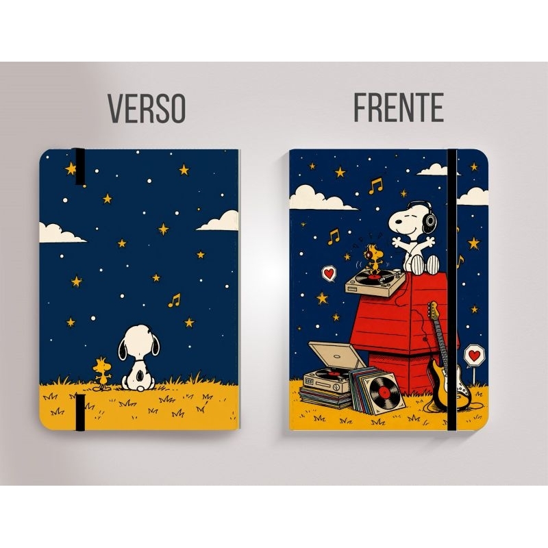 Moleskine Snoopy Cachorro 14x21 cm Classic Vintage &