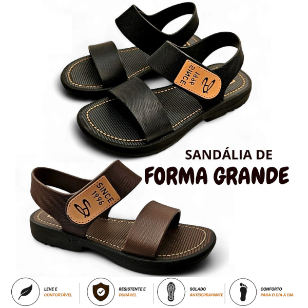 Kit 2 Pares Sandália Infantil Menino Carrapicho Chinelo Masculino