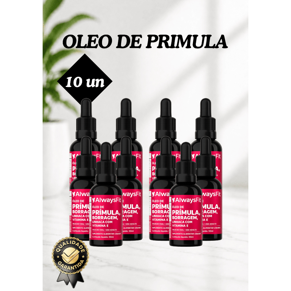 OLEO DE PRIMULA 30ML NATURAL - FORMULA PREMIUM