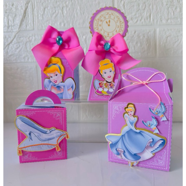 Personalizados Cinderela Festa Infantil | Kit Festa Princesa Cinderela | Lembrancinhas e Papelaria Rosa