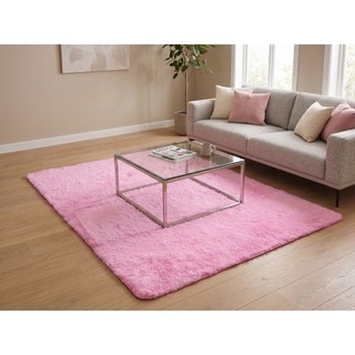 Tapete Sala Quarto Peludo 1,40x2,00 Mt Antiderrapante Ins Mesclado Shaggy