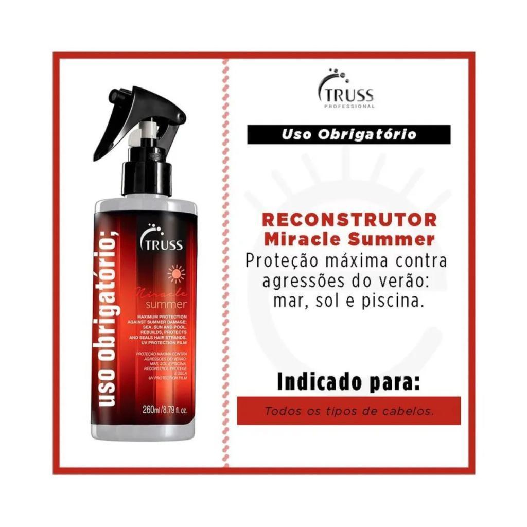 Truss Uso Obrigatório Summer 260ml truss profissional — imagem 2 de 2