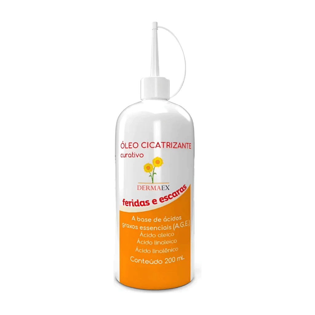 Óleo De Girassol Dermaex 200ml Óleo Cicatrizante