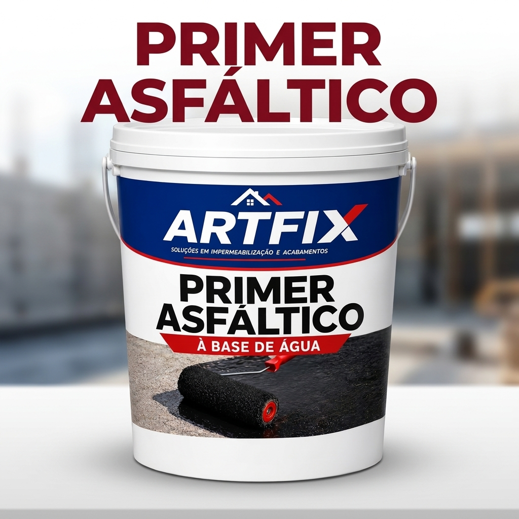QUEIMA DE ESTOQUE - Primer Asfáltico 3,6L à Base de Água para Argamassa e Concreto