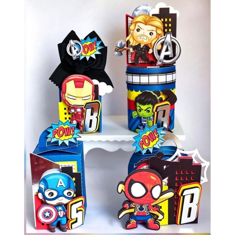 Caixinha Personalizada para Lembrancinha | Diversos Temas | Festa e Aniversário-kit a partir de 10 itens