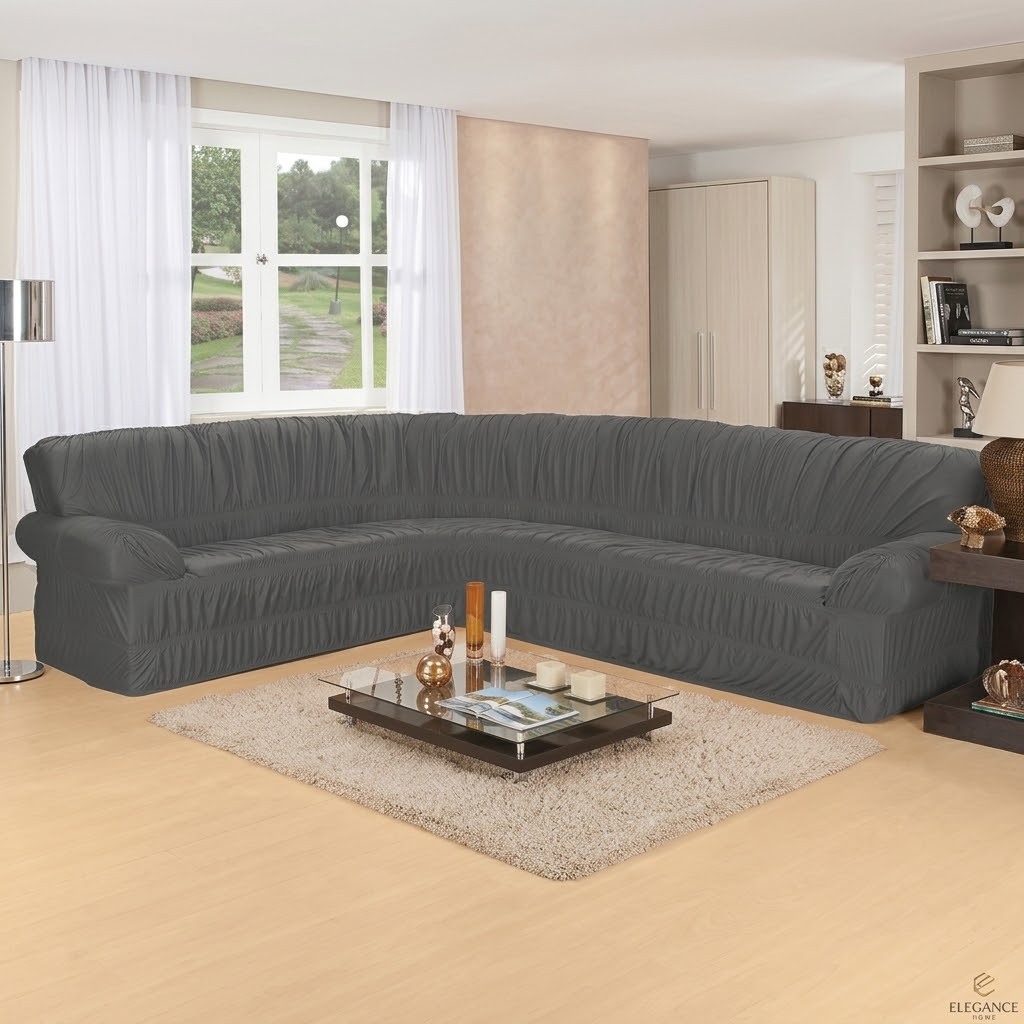 Capa Para Sofa de Canto Elasticada/ COM BRACO