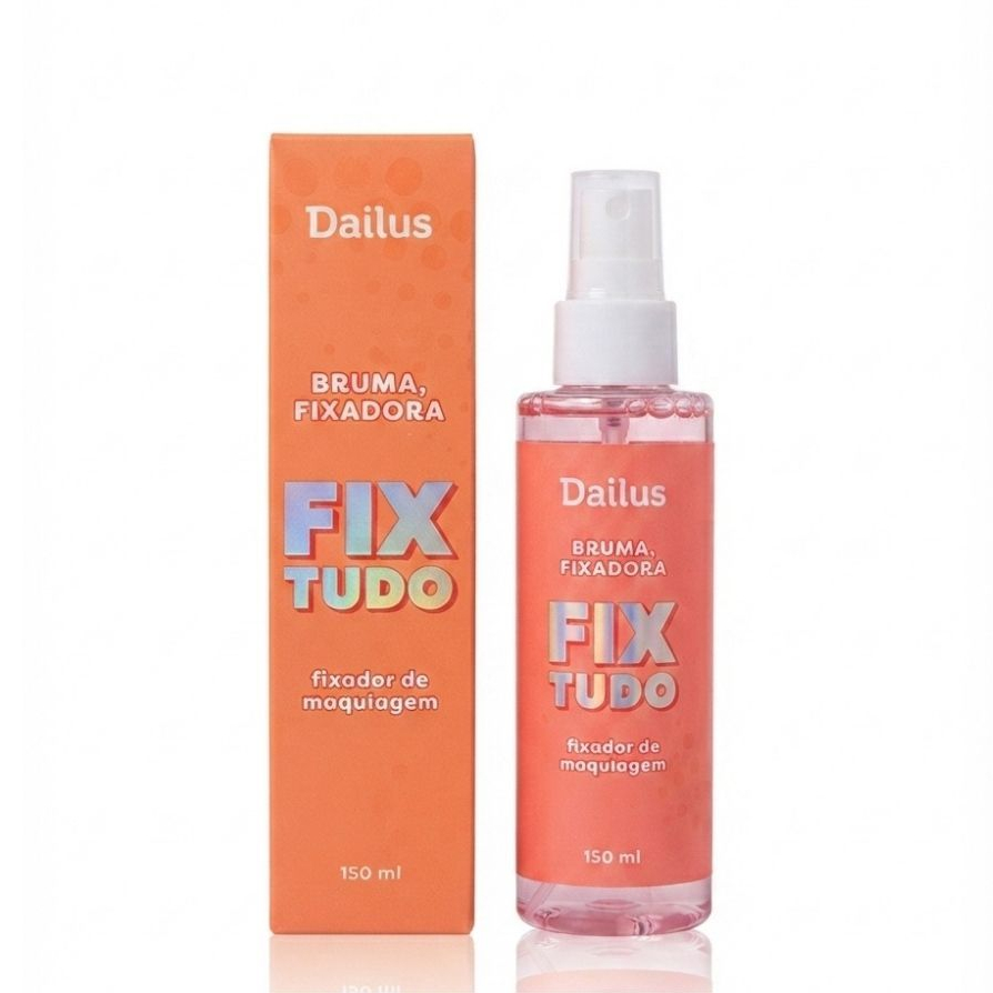 Bruma Fix Tudo Dailus Fixador de Maquiagem em Spray 150ml Vegano Produto Original Nova Embalagem