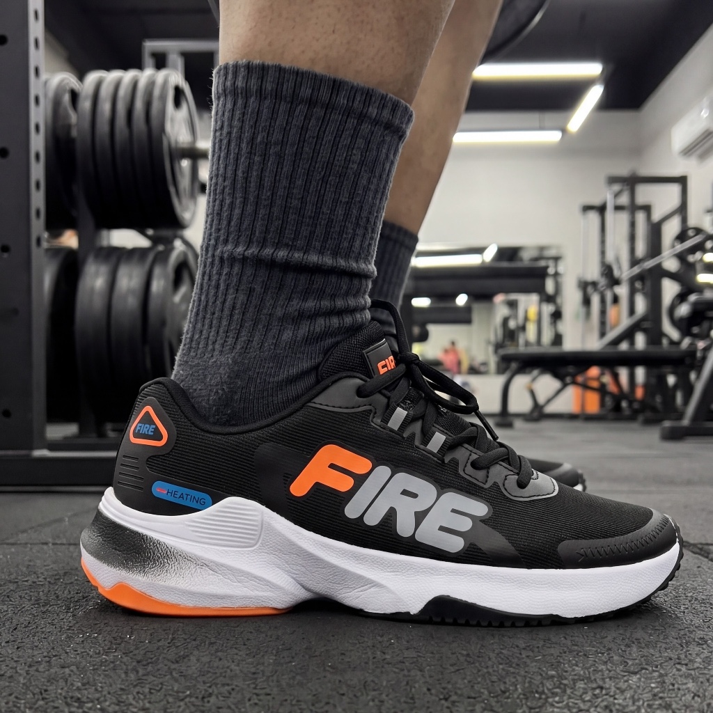 Tênis Masculino Fire Para Academia Esportivo Casual
