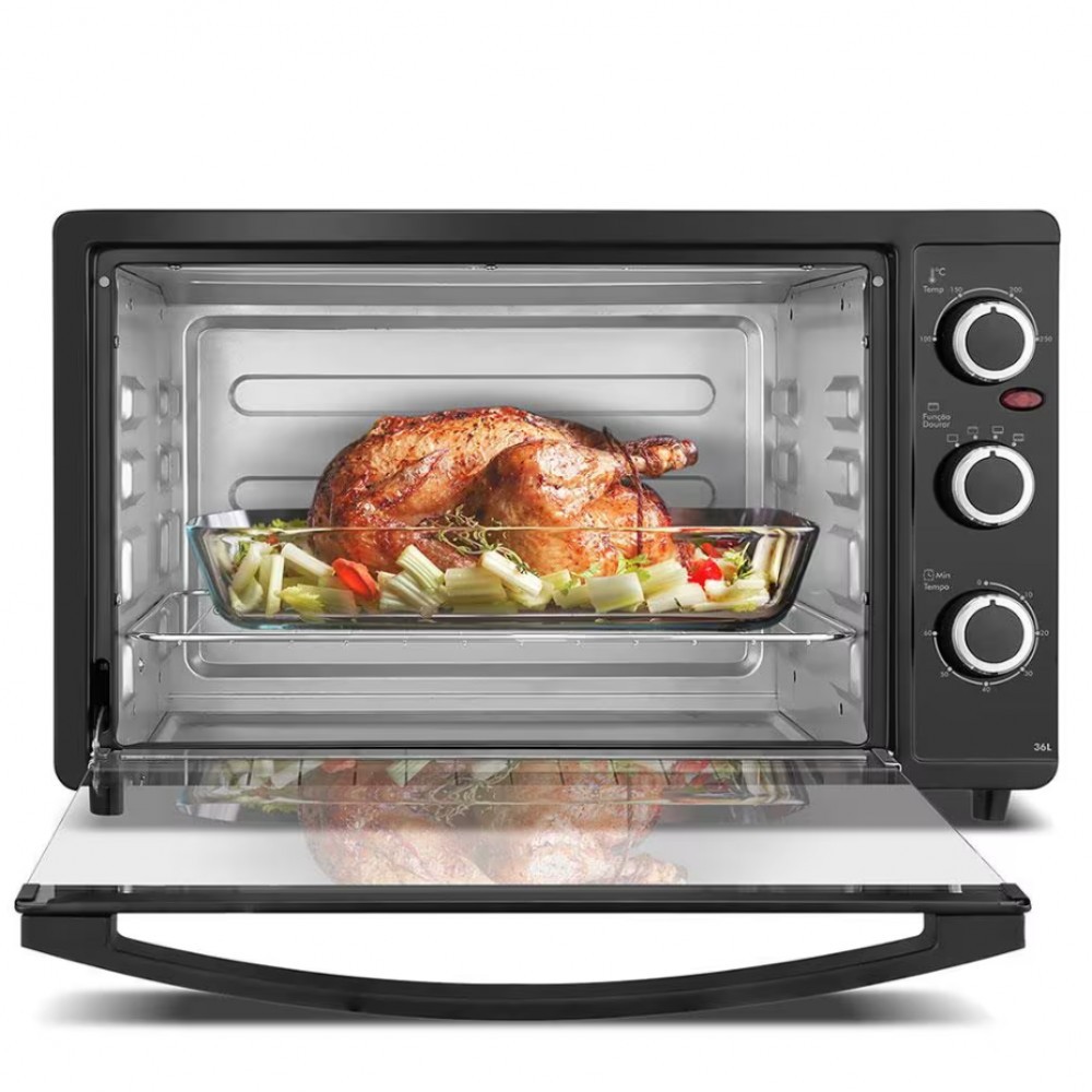 Forno Elétrico BFE41P 36L com Timer e Seletor de Resistências 1500W Britânia — imagem 2 de 2