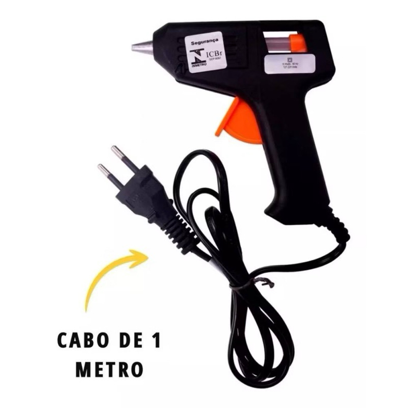 Pistola De Cola Quente 20W/40W Bivolt (110v e 220v) — imagem 2 de 2