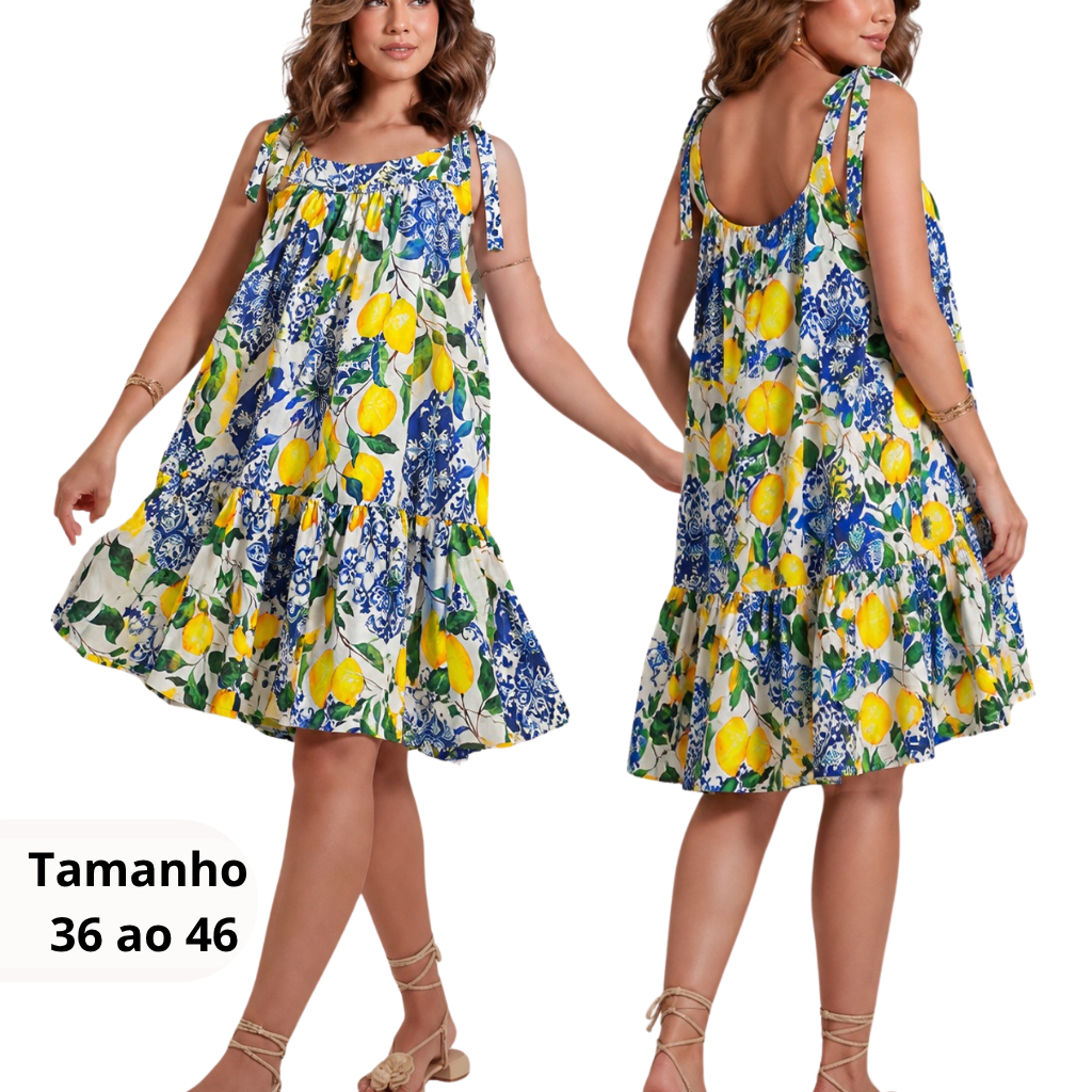 Vestido Feminino Cedinha  | Confortável, Elegante e Veste do 36 ao 48