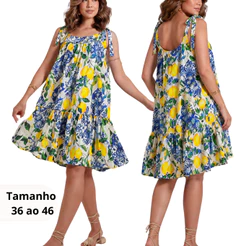 Vestido Feminino Cedinha | Confortável, Elegante e Veste do 36 ao 48