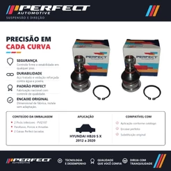 Par Pivo suspensao HYUNDAI HB20 S X 2012 a 2026 PERFECT