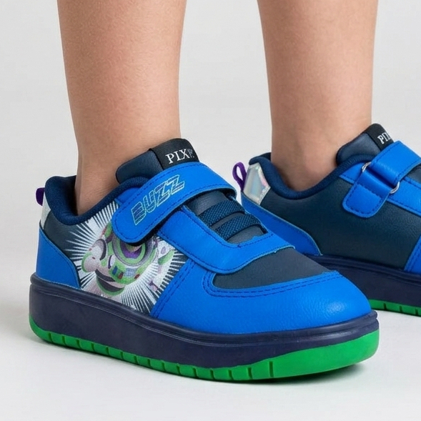 Tênis Infantil Toy Story Buzz Casual Disney Kids Bebê Leve Confortável Estampado Escolar