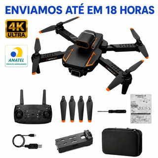 S91 Drone Profissional Câmera Dupla 4K Fotografia Fluxo Dobrável Sensor de Obstáculo Quadcopter