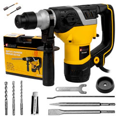 Martelete Perfurador e Rompedor 2400W 6,5J SDS Plus com Kit e Maleta