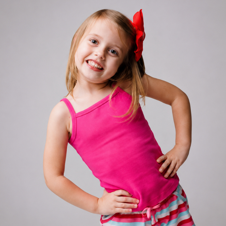 Blusa Alcinha Infantil Menina Básica Algodão Confortável Casual 2 Ao 14 Anos