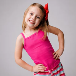Blusa Alcinha Infantil Menina Básica Algodão Confortável Casual 2 Ao 14 Anos