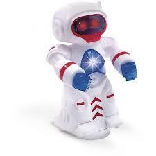 Robô Super Bot Bate e Volta com Luz e Som Pica Pau Brinquedos