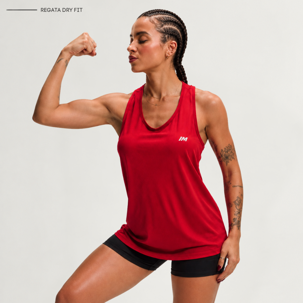 Regata Feminina Dry Costas Nadador Anti Odor Academia Esportivo Fitness Treino Corrida Lisa Leve