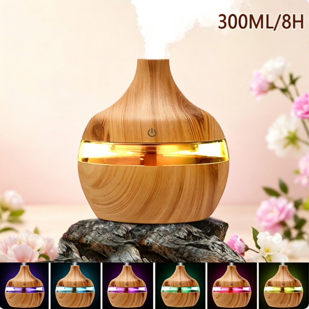 Difusor Umidificador Purificador De Ar Humidifiers Aromatizador Ambiente Desligamento Automático Sem Agua