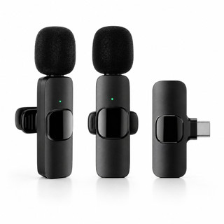Microfone Fio Free K9 Vlog Compatível Com Tipo C E iPhone