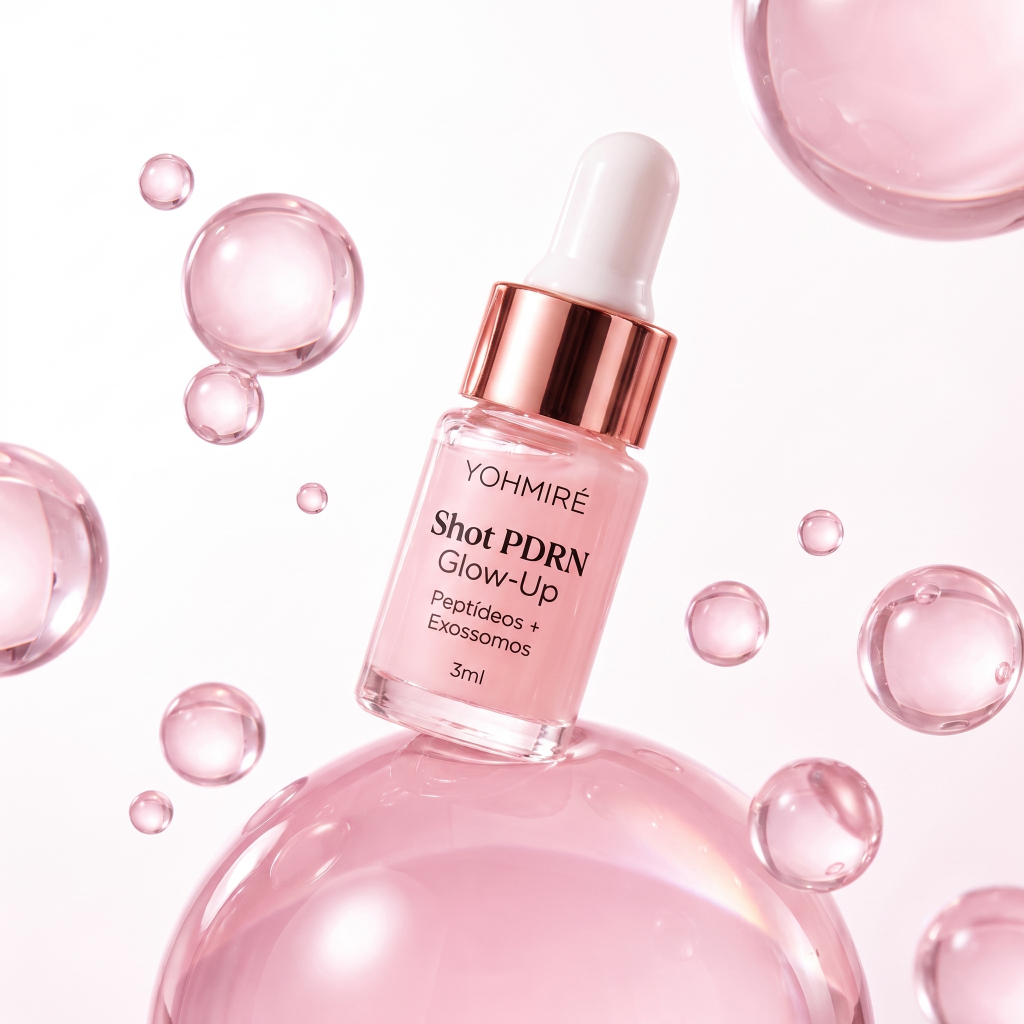 Shot PDRN Glow-Up YOHMIRÉ | PDRN + 11 Peptídeos + Tecnologia Inspirada em Exossomos | 3 ml Sérum Facial — imagem 2 de 2