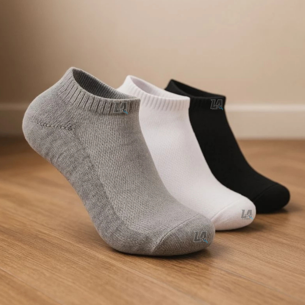 Kit 6/ 9 ou 12 Pares Meias Masculina Algodão Cano Curto - Soquete - Envio Imediato - Oferta