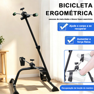Mini Exercise Bike for Leg and Arm Training de Fisioterapia Reabilitação Idosos Exercício em Casa