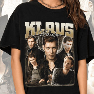 Camiseta Klaus Mikaelson Vampiro Série Estampada 100% Algodão Unissex
