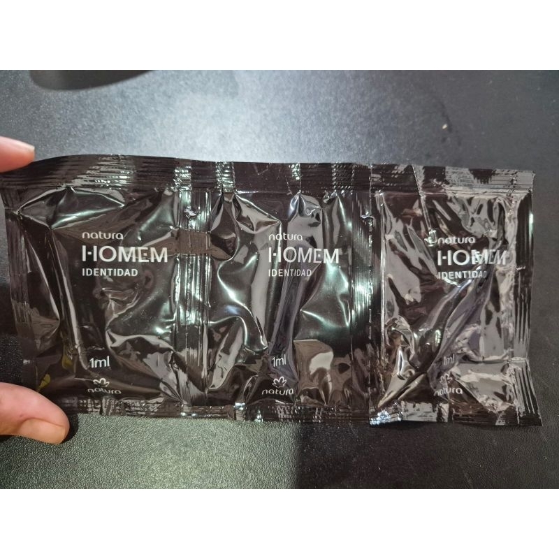 flaconeti homem identidade kit com 3 flaconeti 1ml cada