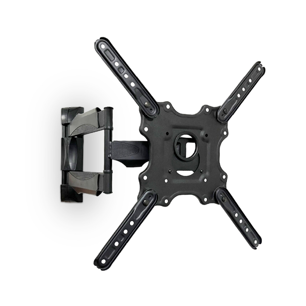 Suporte TV Tri-Articulado 26 a 65 Polegadas Até 38kg Universal LCD LED Inclinação Rotação 180° Quarto Sala Vesa SparkBr