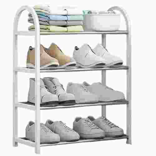 Sapateira Organizador em Plástico e Metal Clink 42x18,8x58,5cm