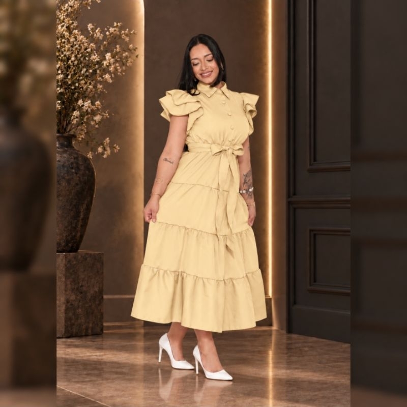 VESTIDO RAFAELA ALFAIATARIA PREMIUM