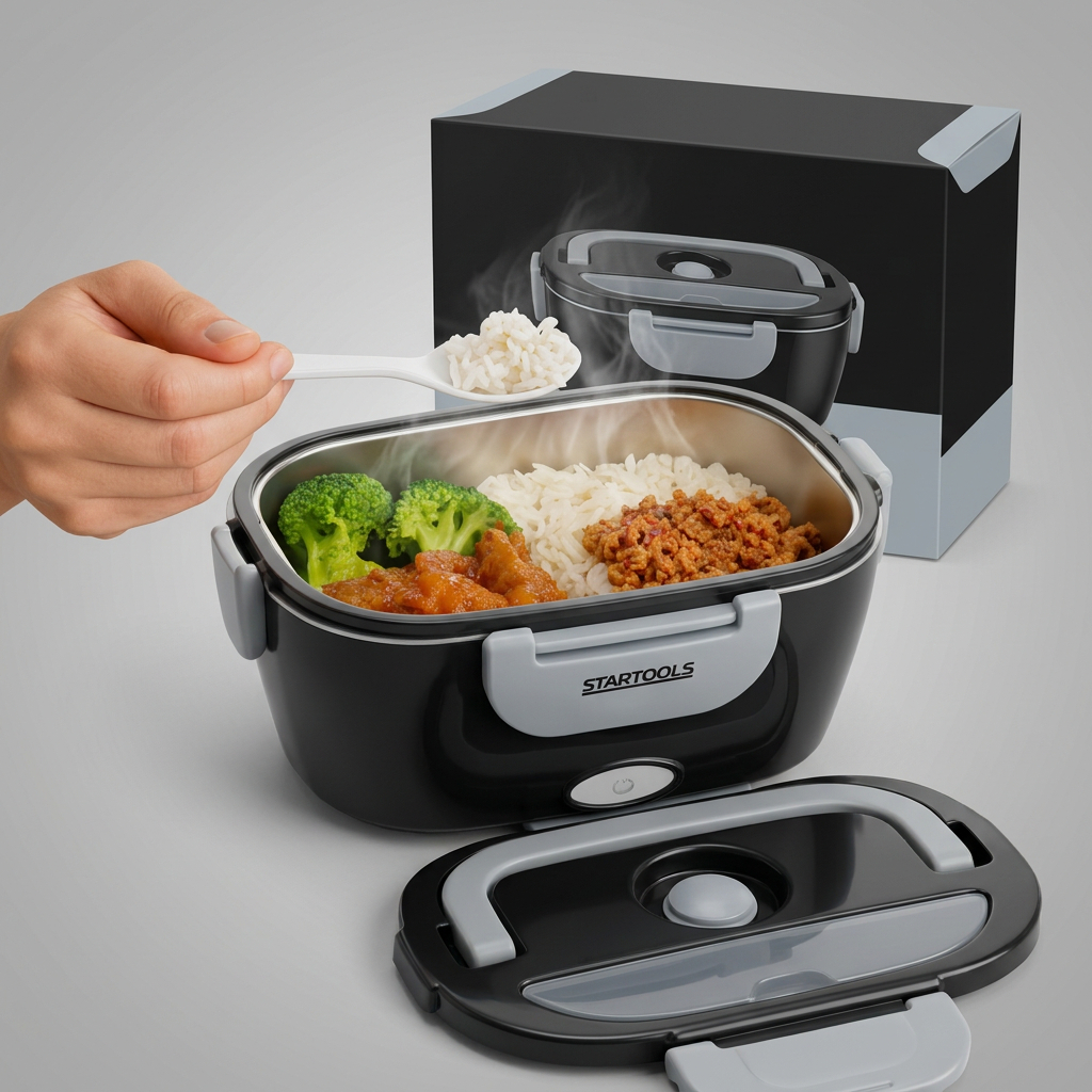 Marmita Elétrica Térmica Portátil Bivolt Aquecedor Alimentos Comida Quente 🔥 OFERTA FLASH 🔥