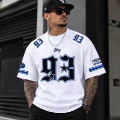 Camiseta Unissex Estilo Streetwar New York King 93 - Camisa de Malha 100% - Envio Imediato - VS Shopp