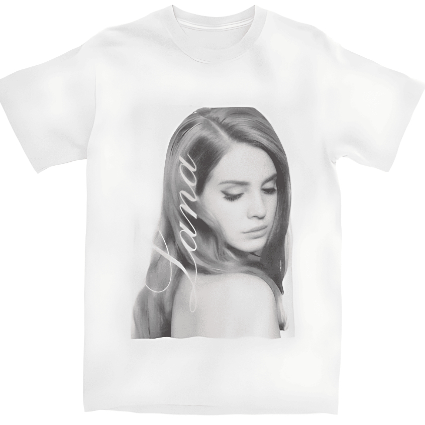 Camiseta Estampa Adulto/Infantil Lançamento Unissex Em Algodão Lana Del Rey.