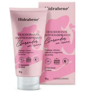 Desodorante Antitranspirante Clareador em Creme Hidrabene 70g - Anti-Odor