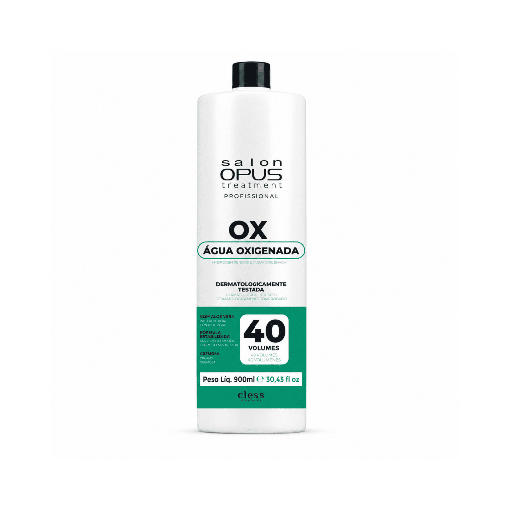 Água Oxigenada Descolorante Capilar 40V Salon Opus 900ml